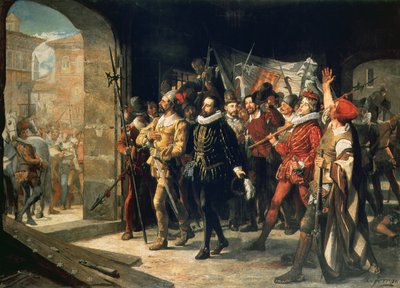 Antonio Perez (1540-1611) libéré de prison par les rebelles en 1591 - Augustus or Augusto Ferran